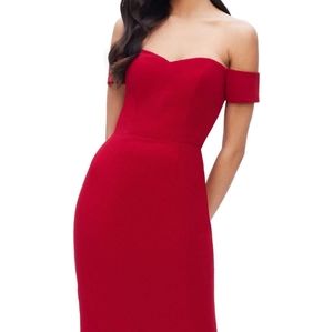 Dress The Population Bailey Off The Shoulder